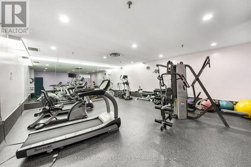 1703 - 1900 Sheppard Avenue E, Toronto (Pleasant View), ON - Indoor Photo Showing Gym Room