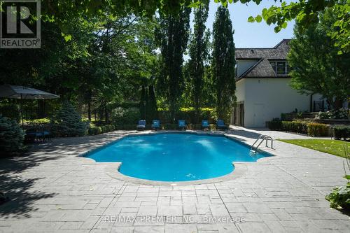 320 Balding Boulevard, Vaughan (East Woodbridge), ON - Outdoor With In Ground Pool With Backyard