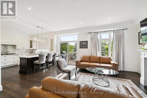 3630 Silverplains Drive, Mississauga (Applewood), ON - Indoor Photo Showing Living Room With Fireplace