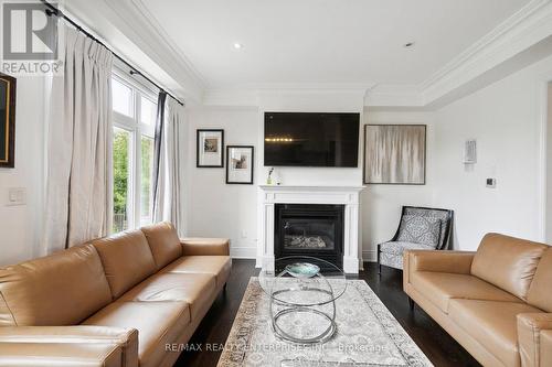 3630 Silverplains Drive, Mississauga (Applewood), ON - Indoor Photo Showing Living Room With Fireplace