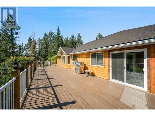 630 Green Road, Canal Flats, BC - Outdoor With Deck Patio Veranda With Exterior