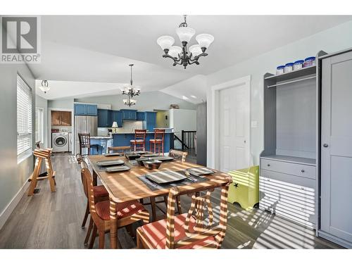 630 Green Road, Canal Flats, BC - Indoor Photo Showing Dining Room