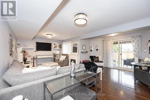 50 Dunnett Drive, Barrie, ON - Indoor Photo Showing Living Room With Fireplace