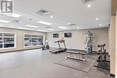 11870 Tecumseh Road East Unit# 510, Tecumseh, ON - Indoor Photo Showing Gym Room