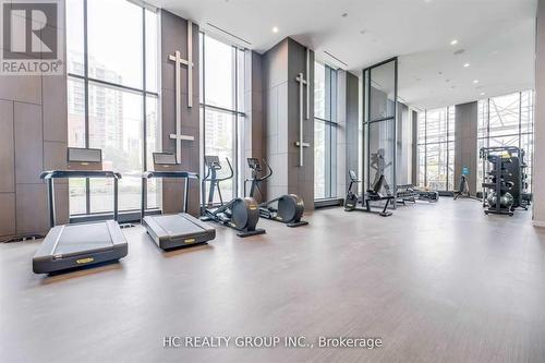 605 - 15 Holmes Avenue N, Toronto (Willowdale East), ON - Indoor Photo Showing Gym Room