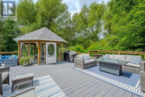 5776 7Th Line, Eramosa, ON - Outdoor With Deck Patio Veranda With Backyard