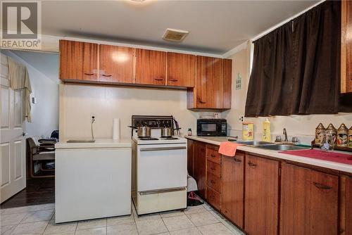 726 Barrydowne Road, Greater Sudbury, ON - Indoor Photo Showing Kitchen With Double Sink