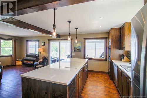 2702 Route 124, Kars, NB - Indoor Photo Showing Kitchen With Upgraded Kitchen