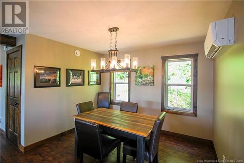 2702 Route 124, Kars, NB - Indoor Photo Showing Dining Room