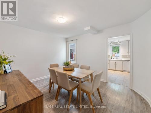 25 Pharmacy Avenue, Toronto (Oakridge), ON - Indoor Photo Showing Dining Room