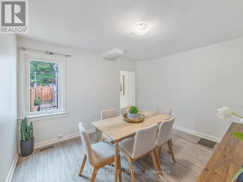 25 Pharmacy Avenue, Toronto (Oakridge), ON - Indoor Photo Showing Dining Room