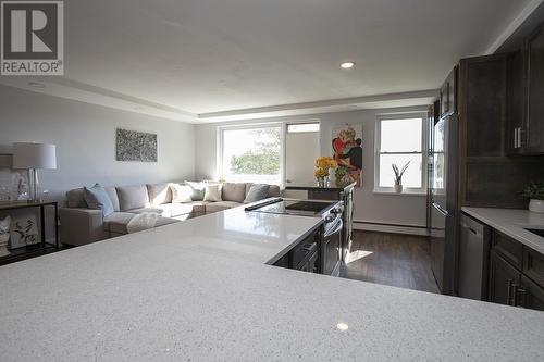 99 Pine St # 308, Sault Ste. Marie, ON - Indoor Photo Showing Kitchen With Double Sink