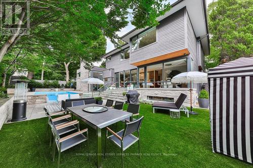 421 Randall Street, Oakville (Old Oakville), ON - Outdoor With In Ground Pool With Deck Patio Veranda With Exterior