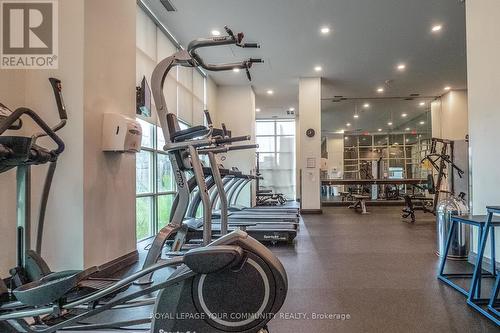 608 - 125 Western Battery Road, Toronto (Niagara), ON - Indoor Photo Showing Gym Room