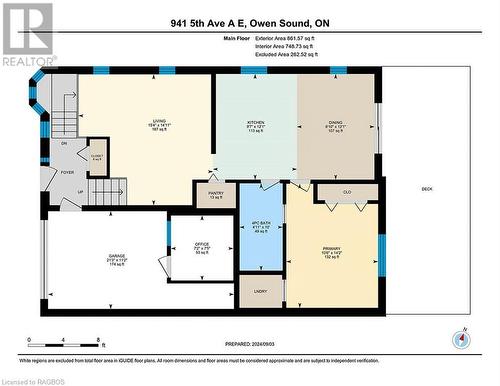 941 5th Avenue 'A' East, Owen Sound - Floor Plans Main Level - 941 5Th Avenue A E, Owen Sound, ON - Other