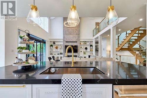 35 Heber Down Crescent, Whitby (Brooklin), ON - Indoor Photo Showing Kitchen With Double Sink