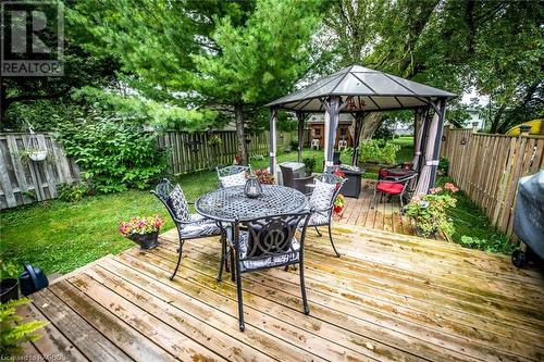 760 Waterloo Street, Mount Forest, ON - Outdoor With Deck Patio Veranda With Backyard