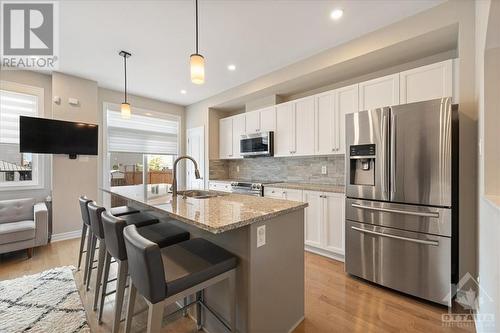 2536 River Mist Road, Ottawa, ON - Indoor Photo Showing Kitchen With Upgraded Kitchen