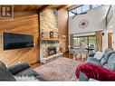 146 Yorkton Avenue, Penticton, BC  - Indoor Photo Showing Living Room With Fireplace 