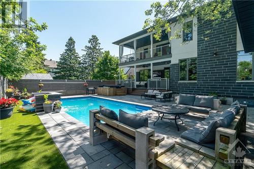 7 Phillip Drive, Nepean, ON - Outdoor With In Ground Pool With Deck Patio Veranda