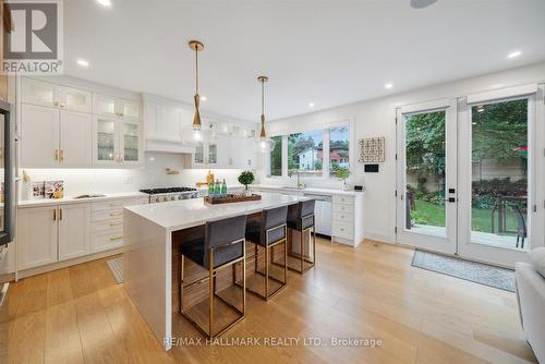 36 Brooklawn Avenue, Toronto (Cliffcrest), ON - Indoor Photo Showing Kitchen With Upgraded Kitchen