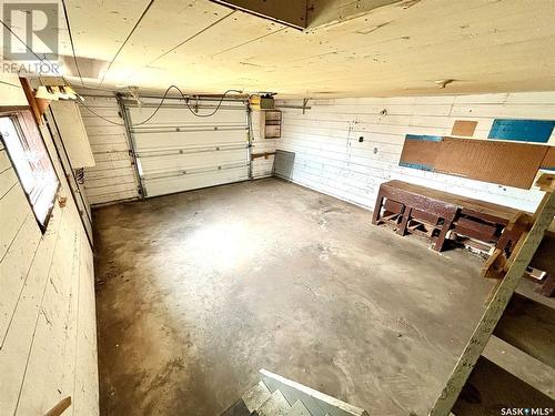 56 Helena Street, Prud'Homme, SK - Indoor Photo Showing Garage