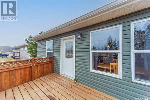 503 A Avenue, Holbein, SK - Outdoor With Deck Patio Veranda With Exterior