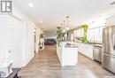 503 A Avenue, Holbein, SK  - Indoor Photo Showing Kitchen With Stainless Steel Kitchen With Upgraded Kitchen 