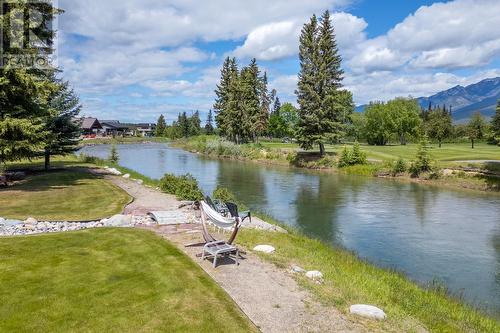 5090 Riverside  Drive, Fairmont Hot Springs, BC - Outdoor With Body Of Water With View