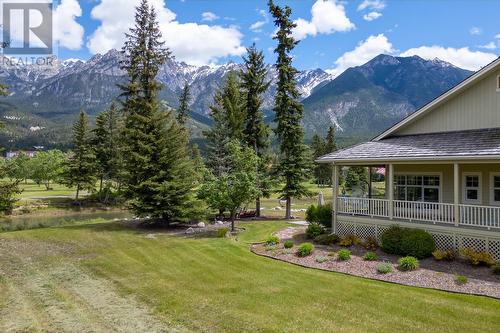 5090 Riverside  Drive, Fairmont Hot Springs, BC - Outdoor With Deck Patio Veranda