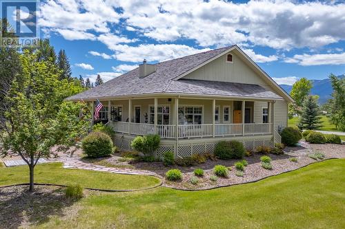 5090 Riverside  Drive, Fairmont Hot Springs, BC - Outdoor With Deck Patio Veranda