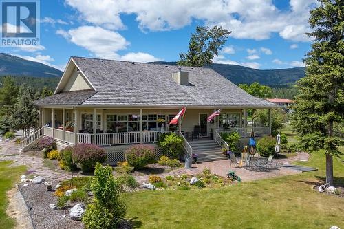 5090 Riverside  Drive, Fairmont Hot Springs, BC - Outdoor With Deck Patio Veranda