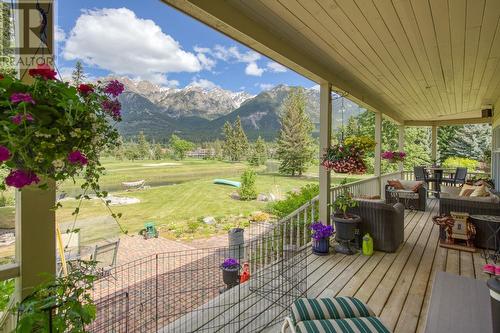 5090 Riverside  Drive, Fairmont Hot Springs, BC - Outdoor With Deck Patio Veranda With Exterior