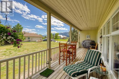 5090 Riverside  Drive, Fairmont Hot Springs, BC - Outdoor With Deck Patio Veranda With Exterior