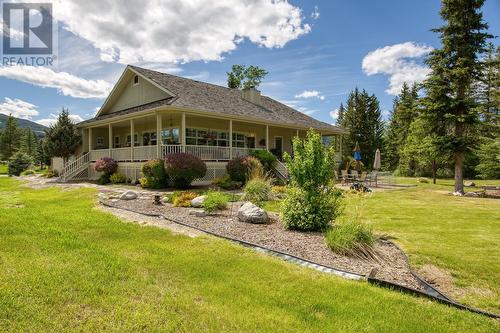 5090 Riverside  Drive, Fairmont Hot Springs, BC - Outdoor With Deck Patio Veranda