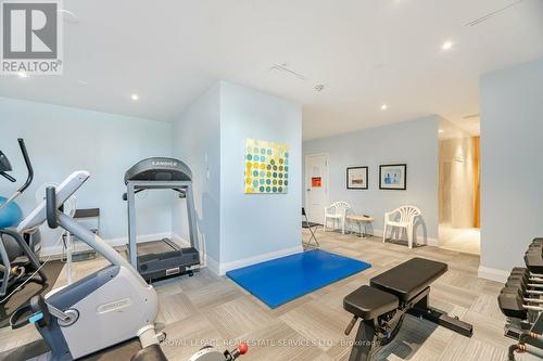 607 - 350 Lonsdale Road, Toronto (Forest Hill South), ON - Indoor Photo Showing Gym Room