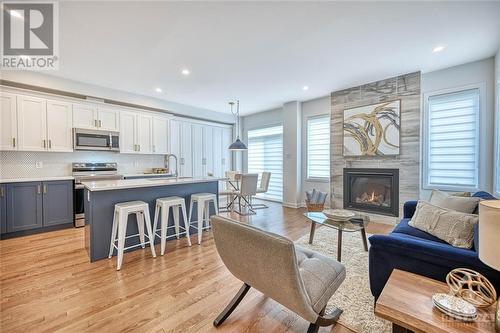 Kitchen - 520 Branch Street, Ottawa, ON - Indoor With Fireplace