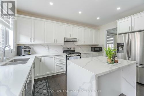 53 Ash Hill Avenue, Caledon, ON - Indoor Photo Showing Kitchen With Stainless Steel Kitchen With Double Sink