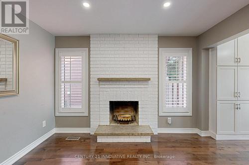 77 Rolling Acres Drive, Whitby (Rolling Acres), ON - Indoor Photo Showing Living Room With Fireplace