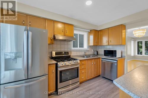 80 Millstone Drive, Brampton (Fletcher'S Creek South), ON - Indoor Photo Showing Kitchen With Double Sink