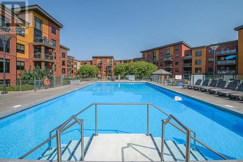 654 Cook Road Unit# 439, Kelowna, BC - Outdoor With In Ground Pool With Balcony