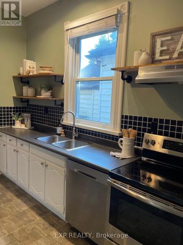 63 Askin Street, London, ON - Indoor Photo Showing Kitchen With Double Sink