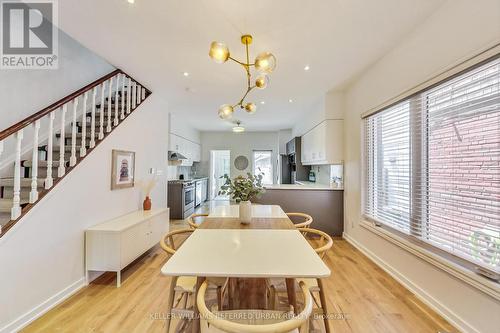 176 Hastings Avenue, Toronto (South Riverdale), ON - Indoor Photo Showing Dining Room