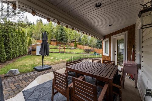 8219 St Patrick Avenue, Prince George, BC - Outdoor With Deck Patio Veranda With Exterior