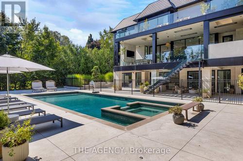 7 Appleby Court, Toronto (Islington-City Centre West), ON - Outdoor With In Ground Pool