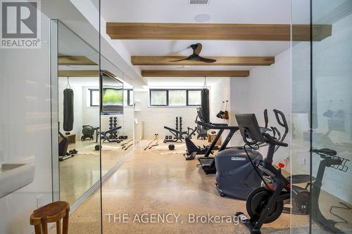 7 Appleby Court, Toronto, ON - Indoor Photo Showing Gym Room