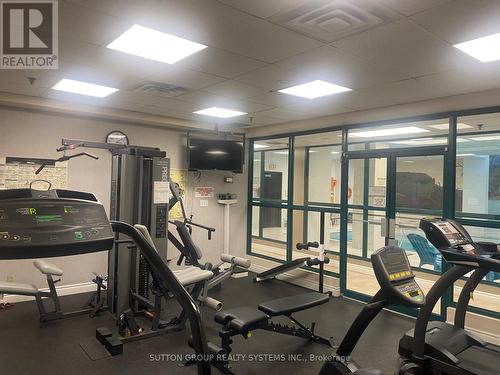 1402 - 100 Millside Drive S, Milton (Old Milton), ON - Indoor Photo Showing Gym Room