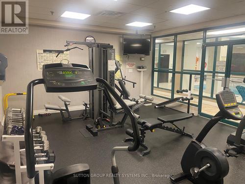 1402 - 100 Millside Drive S, Milton (Old Milton), ON - Indoor Photo Showing Gym Room