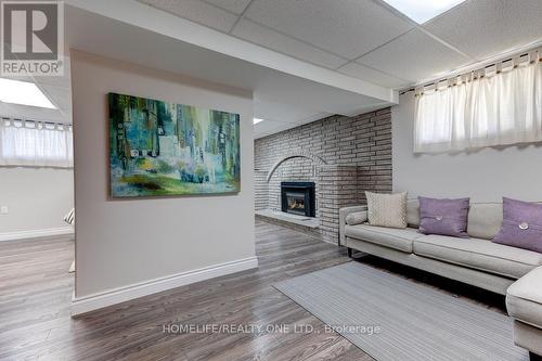 329 Lakeshore Road, Brighton, ON - Indoor Photo Showing Living Room With Fireplace