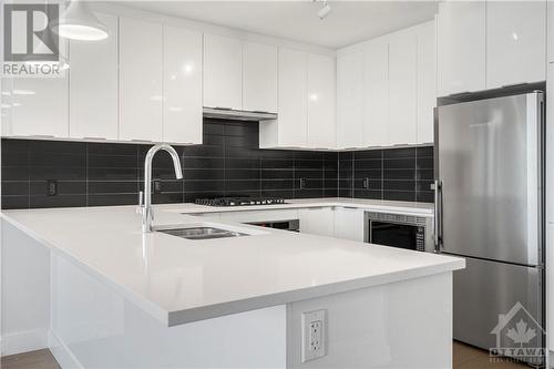 570 De Mazenod Avenue Unit#501, Ottawa, ON - Indoor Photo Showing Kitchen With Double Sink With Upgraded Kitchen